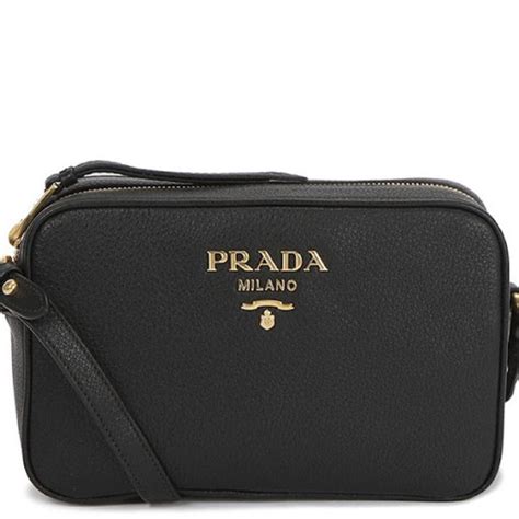 prada vitello phenix leather shoulder bag|More.